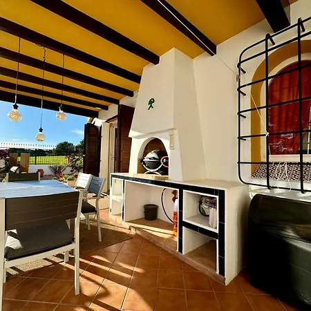 Villa Ibiza Style First Line To Golf! *