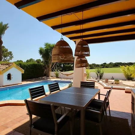 Ibiza Style First Line To Golf! Villa